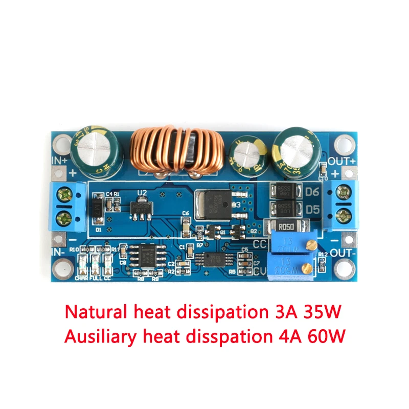 Автоматическая регулируемая Buck Boost модуль постоянного Напряжение постоянный ток