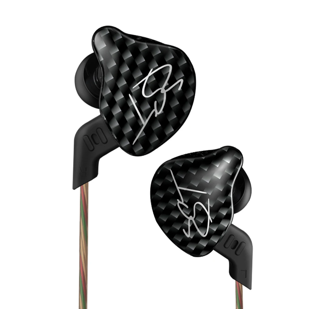 Гибридные наушники KZ ZST Bluetooth + Проводные 2 кабеля якорь Динамический привод Hi Fi
