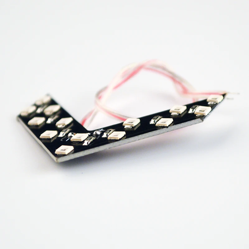 1 шт. автомобильный Стайлинг 14 SMD светодиодный панель со стрелкой желтый зеленый красный синий для автомобиля зеркало заднего вида Индикатор сигнал поворота светильник для парковки