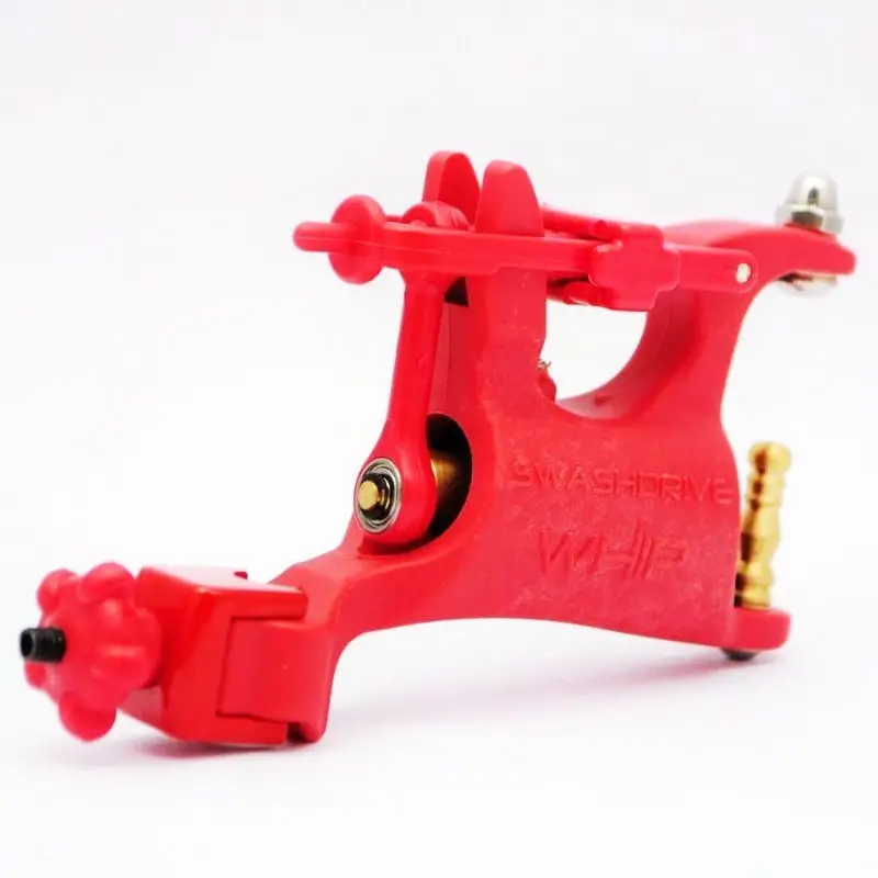 Новый Красный Профессиональный хлыст Пластиковые роторные татуировки питания