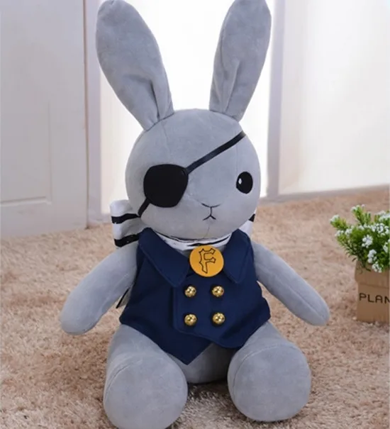 Black Butler Ichiban Kuji последний косплей пиратский кролик мягкая игрушка аниме плюшевая