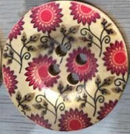 100pcs 3cm diameter 100 шт 3 см картина большое пальто деревянные пуговицы 10 стилей 4 отверстия пуговицы для одежды Ткань Искусство Скрапбукинг DIY ремесло поставки XP223 - Цвет: 100pcs 3cm diameter
