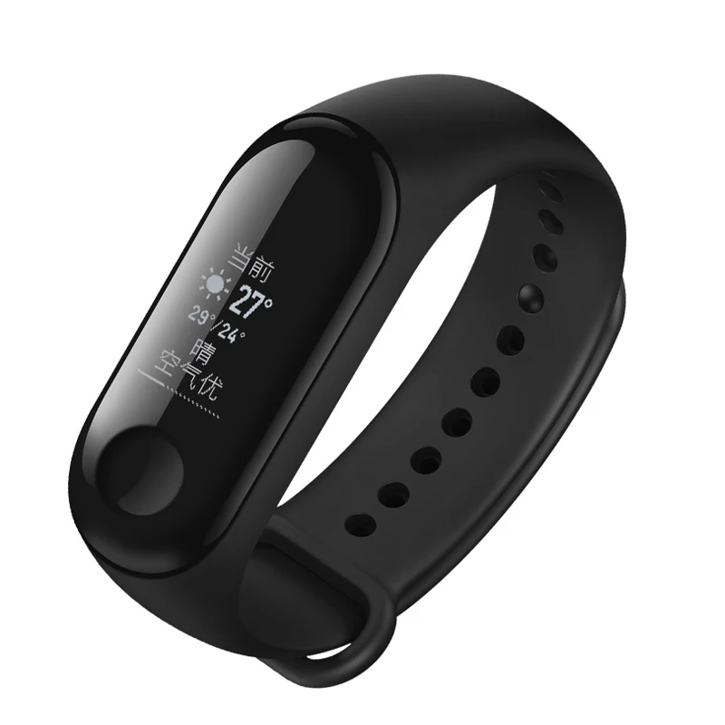 В наличии Xiaomi Mi Band 3 Miband фитнес трекер монитор сердечного ритма 0 78 ''OLED дисплей