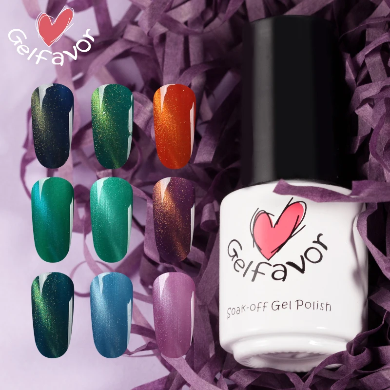 3D кошачьи Глаза Лак для ногтей 7 мл личная гигиена маникюр Полировка Ногтей Набор