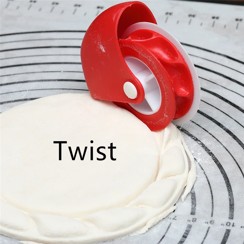 Twist Aomily 2 стиля твист волна Скалки помадка лента Набор для вырезания на торте набор Скалка с пресс-узором Скалка Для Выпечки тиснение выпечки - Цвет: Twist