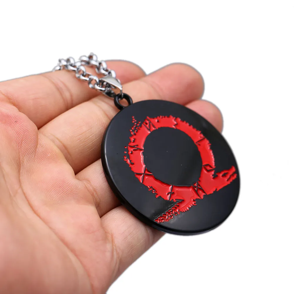 Ожерелье с подвеской Game God Of War металлическое ювелирное изделие высокого качества