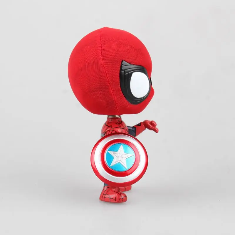 Disney Marvel Мстители 10 см Человек паук Черная пантера фигурка модель осанки
