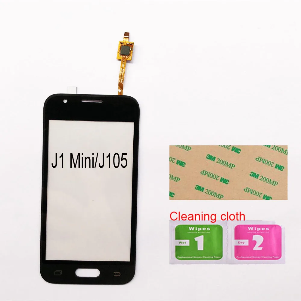 Black No Tools 4,0 ''для samsung Galaxy Grand J1 Mini J105 SM-J105Y J105H сенсорный экран дигитайзер сенсорная стеклянная панель объектива - Цвет: Black No Tools