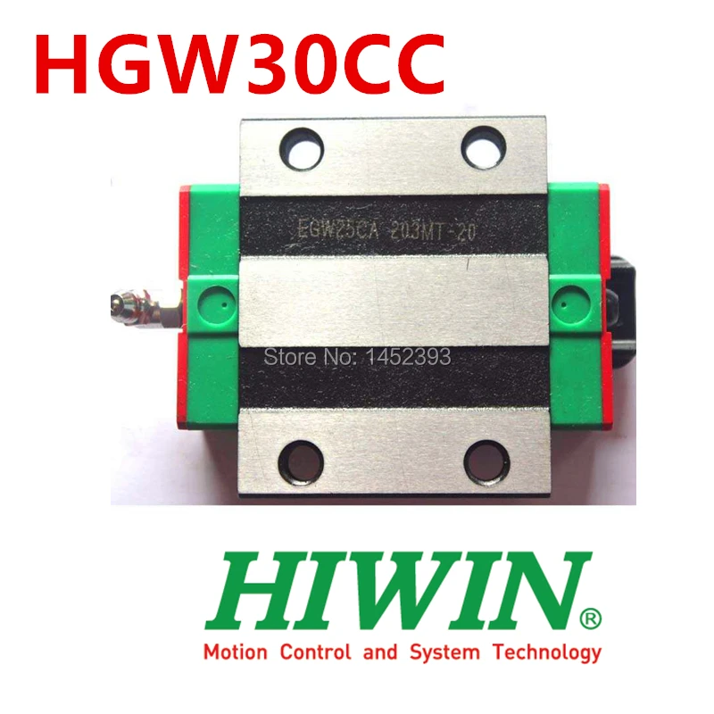 Бесплатная доставка HGW30CC 100% Новые оригинальные HIWIN линейные направляющие блоки