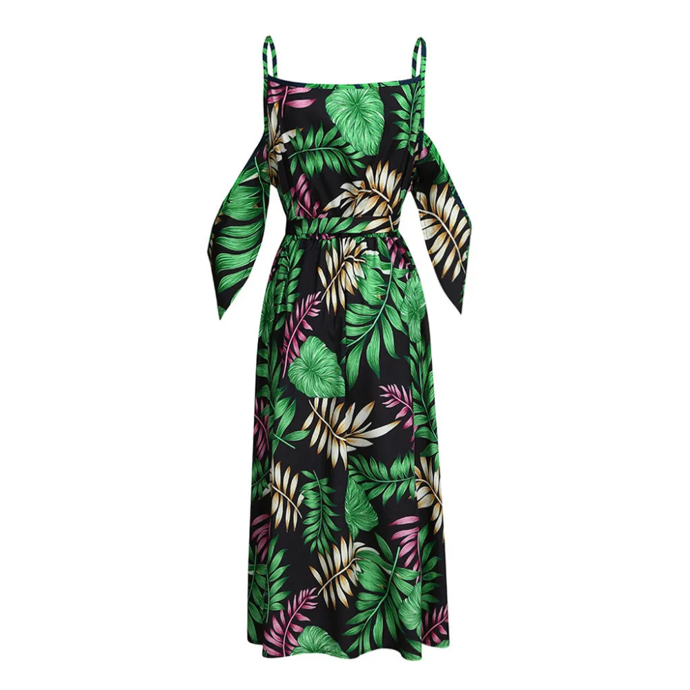 Для женщин плюс Размеры Повседневное богемный Off Shoulder Ruffled объединились платье дамы dressessukdress 2019 Мода