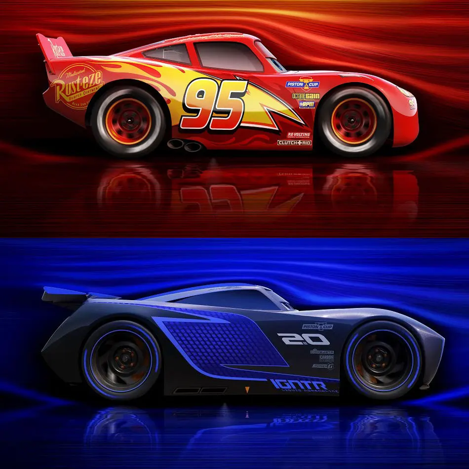18 стилей Pixar Cars 3 Lightning McQueen Jackson Storm Dinoco Cruz Ramirez 1:55 литые под давлением металлические игрушки модель автомобиля подарок на день рождения
