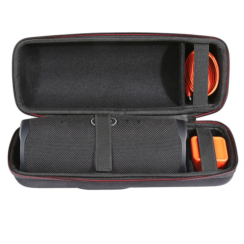 

2019 New Hot Pouch Bag for JBL Charge 4 Travel Protective Cover Case For JBL Charge4 Bluetooth Speaker Extra Space Plug & Cables