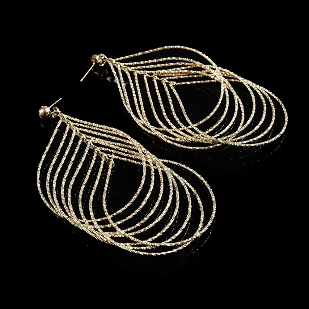 

Fashion Retro Beautiful Long Tassel Earrings Jewelry Women wholesale Jewelry