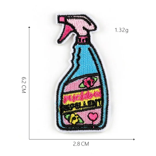 100pcs Patch 9 100 шт Помада по оптовым ценам заплатка для одежды вышитая аппликация шитье DIY наклейки одежда аксессуары переводной значок патч - Цвет: 100pcs Patch 9