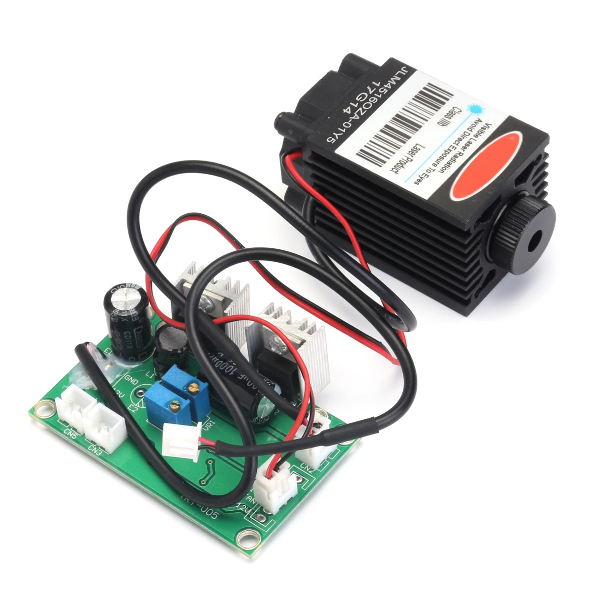 Мощный лазерный диодный модуль 2 Вт 2000 нм МВт гравер + очки нм|engraving laser module|goggles