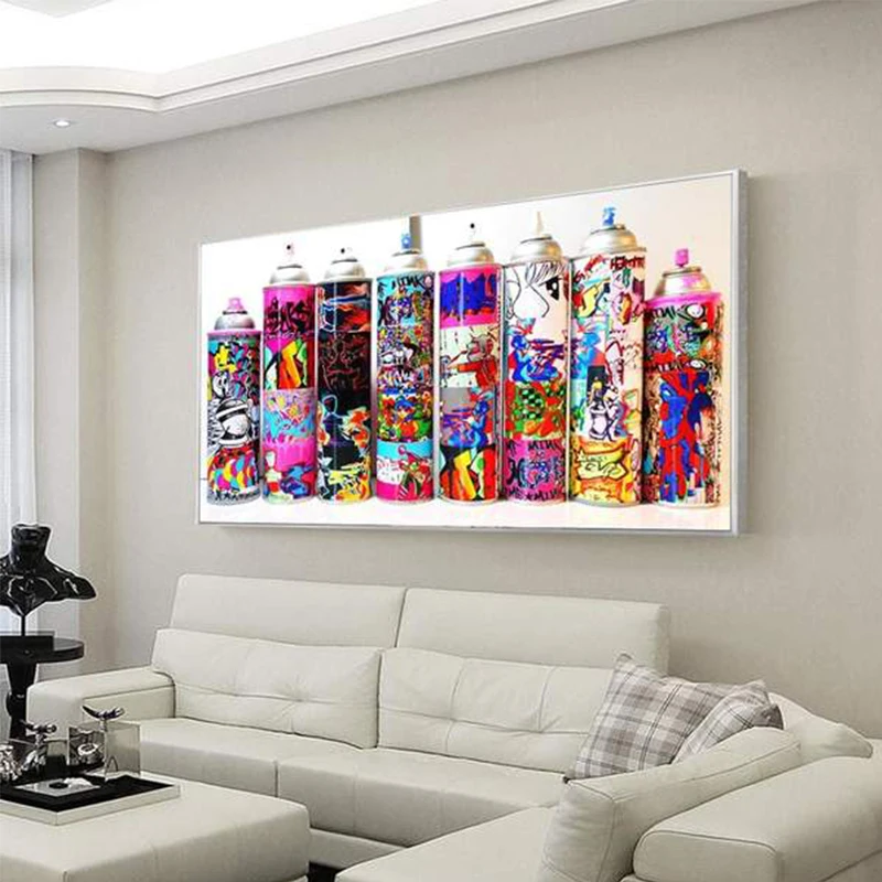 Goodecoration холст живопись граффити набор инструментов декоративные фотографии
