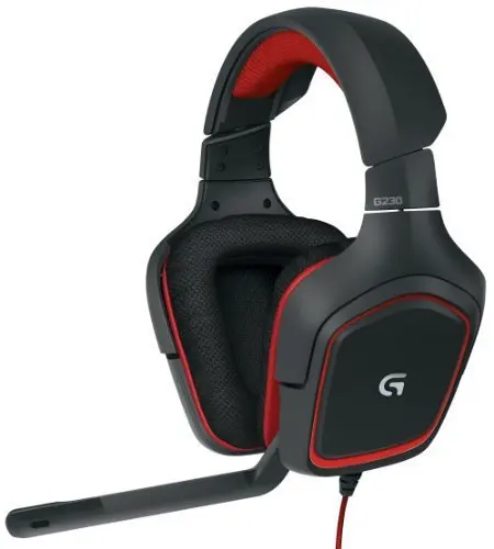 

Игровая стереогарнитура Logitech G230, игровая стереогарнитура Logitech G230 с объемным звуком, бесплатная доставка
