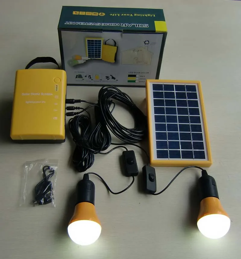 3 Вт система солнечной энергии портативный солнечный генератор для