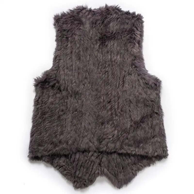 2018 специальное предложение прямое пальто вязаный жилет из натурального