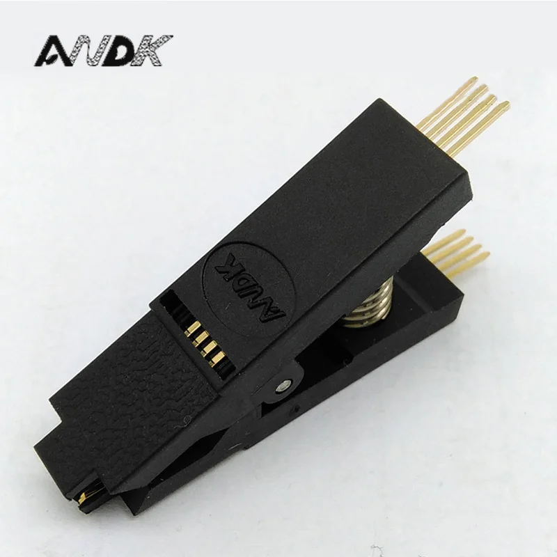 SOP8 тестовый зажим для BIOS SOIC8 оригинальный шаг 1 27 мм EEPROM 24CXX/25CXX/93CXX