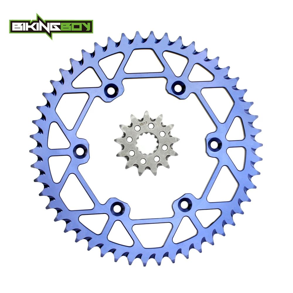 BIKINGBOY для YZ 250 99 17 YZF YZ450F 03 WRF WR450F 16 15 14 13 12 11 10 09 08 07 06 05 передняя 13T Задняя 48T 52T