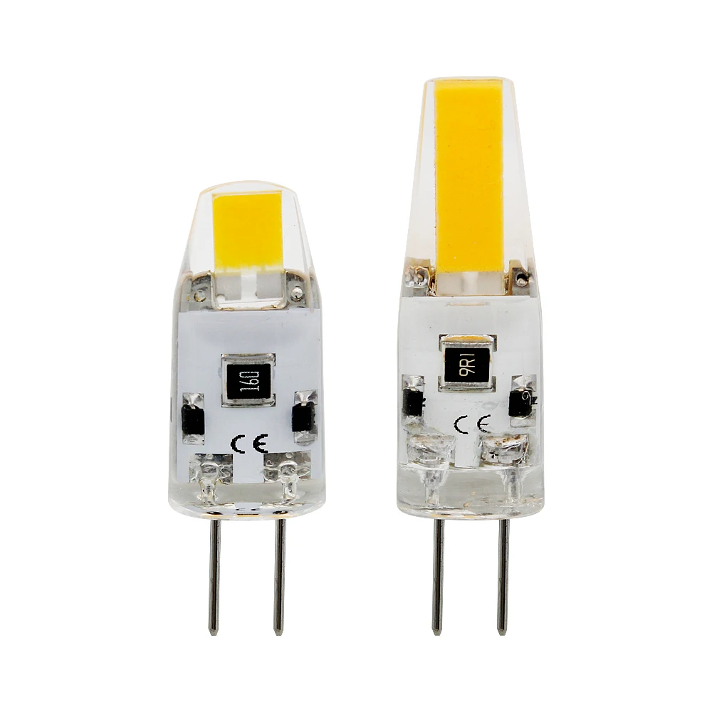 1 шт. лампада Светодиодная лампа мини G4 3 Вт 6 COB SMD Led освещение AC DC 12 В 220 Замена