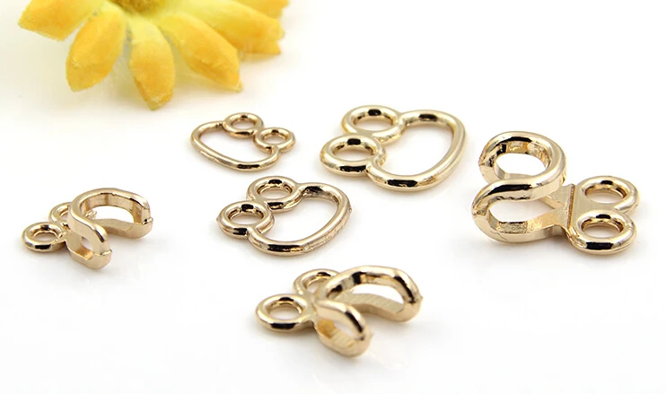 

2018New Scrapbooking Decorative Buttons Botones High-grade Metal Hooks And Eyes Fur Coat Sweater Buckle 50 Sets Free Shipping