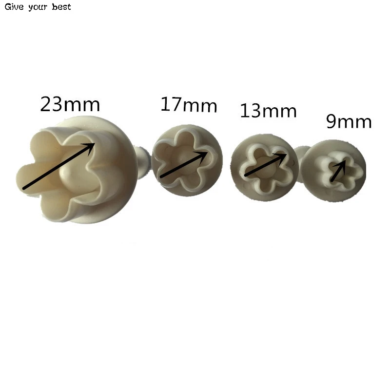 Высококачественный Цветущий маленький цветок пластиковый сахарный крафт фондан