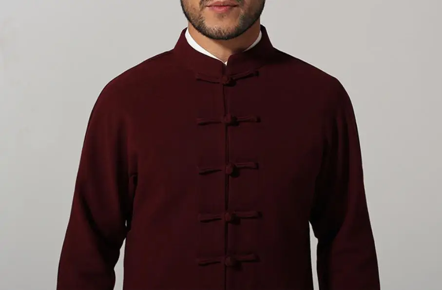 Новое поступление китайская мужская хлопковая куртка Кунг-фу весенне-осеннее