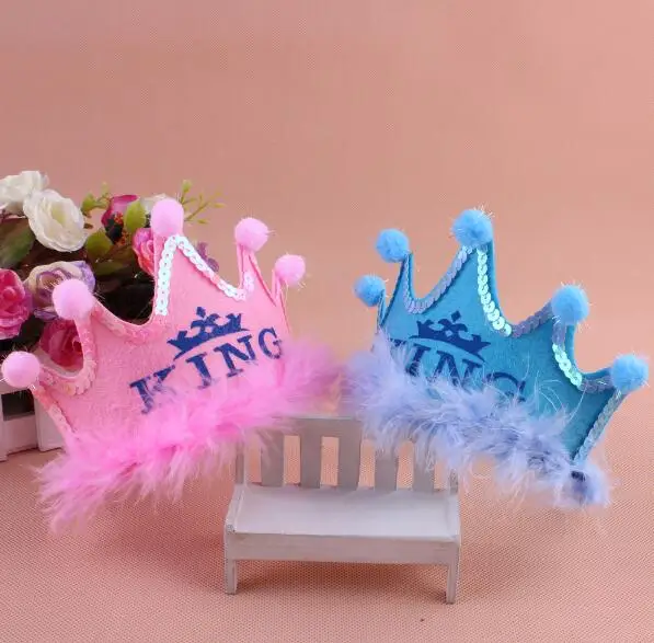 

Free Shipping 10pcs/lot Crown Hat/ Party Cap Party Decorations For Children Or Adult