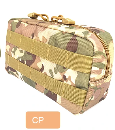 cp Открытый тактический горизонтальный Molle Чехол поясной тактический Edc аварийные карманы для выживания восстановление Кемпинг Мультикам страйкбол сумка для инструментов - Цвет: cp