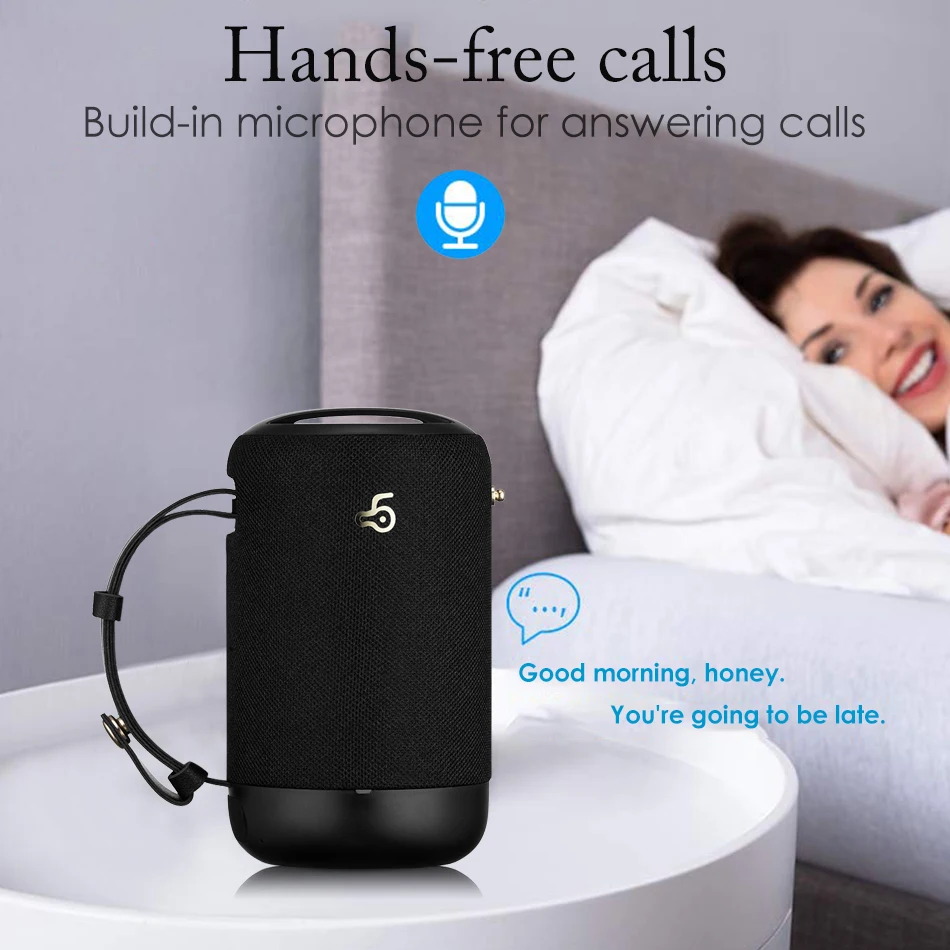 10 Вт портативный Bluetooth динамик громкой связи TWS беспроводной динамик звуковая коробка 3d стерео водонепроницаемый открытый динамик поддержка TF AUX USB