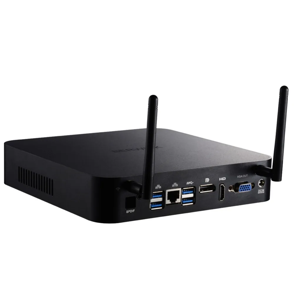 Бервик M3B Мини ПК Intel Core i7 7700HQ плюс 2 8 ГГц до 3 мини htpc компьютер 802.11AC WI FI gigabit 240 г SSD +