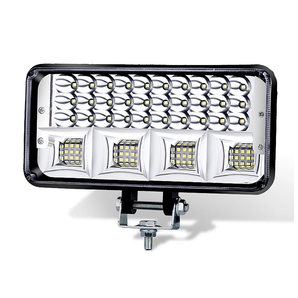 7 дюймов 4x4 Автомобильный рабочий светильник 12 В led бар barra led focos led automovil 24 В внедорожный точечный прожектор светильник рампа для грузовика jeep wrangler yj