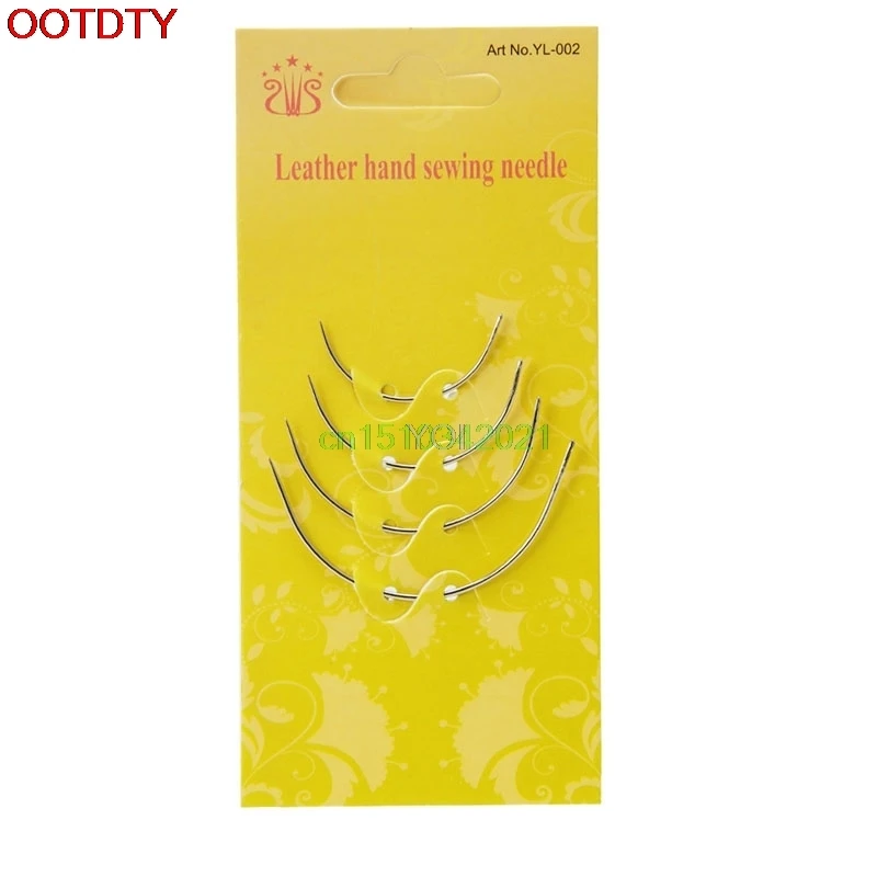 Швейные иглы ручные ремонт обивки Kint квилтинг 4 шт изогнутый 3 5 6 см|Швейные иглы| |