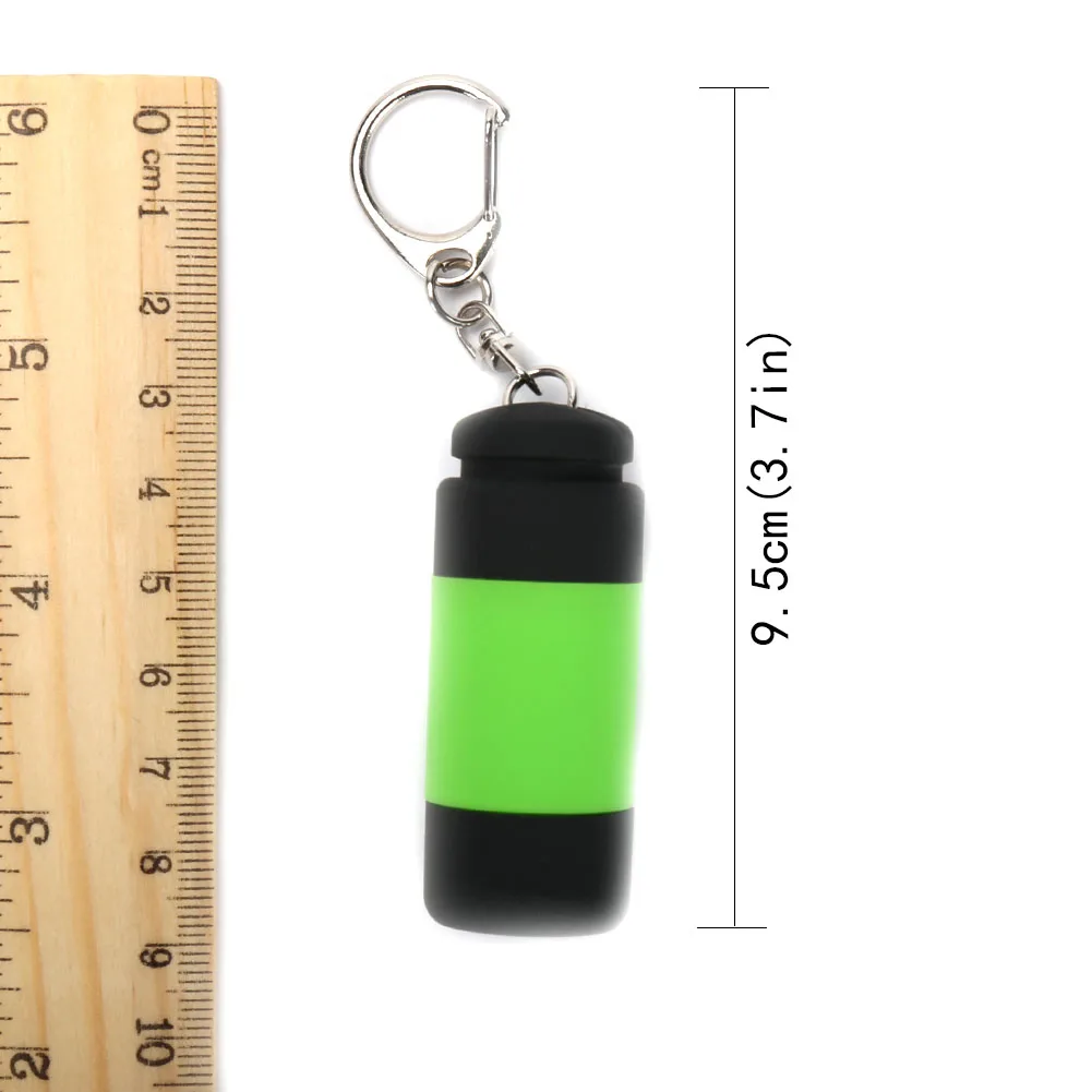 

Only 22g 0.3W 1 Mode Mini USB LED Keychain Flashlight Rechargeable Battery Key Chain Keyring Light Lamp Torch 10 Colors