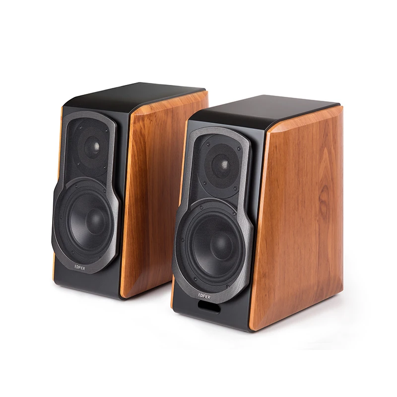 Edifier s1000db Bluetooth Колонки Hi-Fi 2.0 полочная advanced Титан купольный твитер Беспроводной