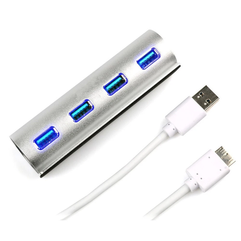 Концентратор компьютер интимные аксессуары USB 3 0 Алюминий сплав высокое Скорость