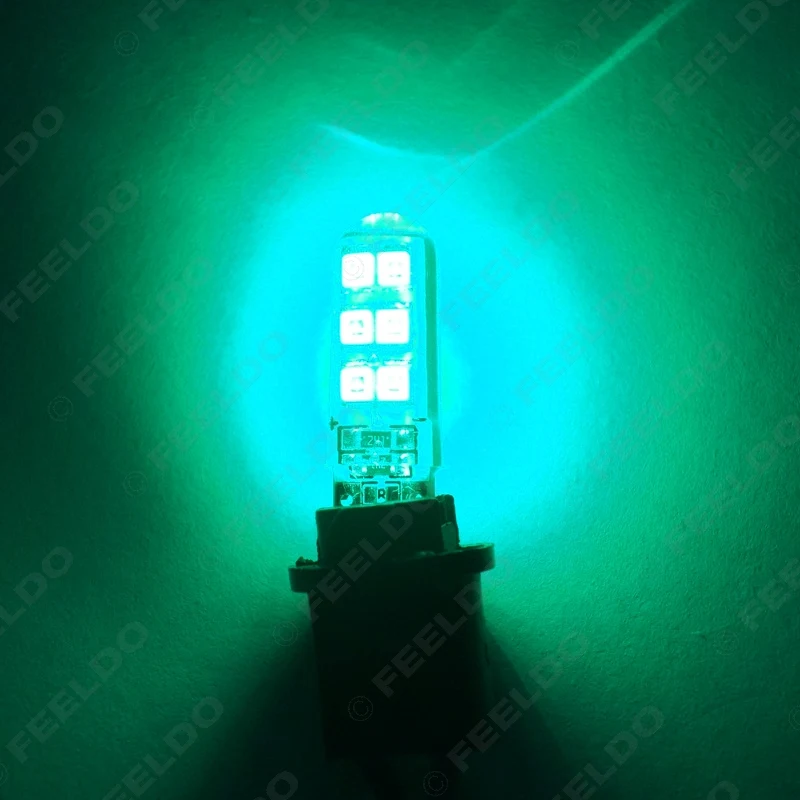 FEELDO 1 шт. автомобиль T10 194 168 W5W 2835 Чип 12SMD кварцевая Автомобильная светодиодный