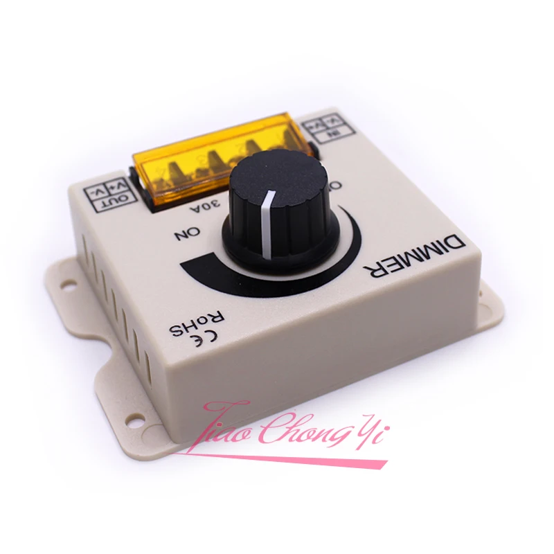 

White LED Dimmer DC12-24V 30A 360W Adjustable Brightness Lamp Digital Dimming Strip Driver Power for LED Lights