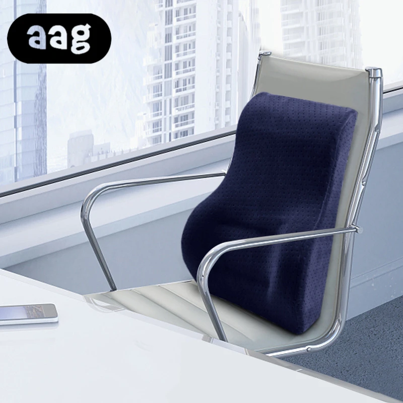 AAG Автомобильная поясничная Подушка для спины дышащая подушка с эффектом памяти