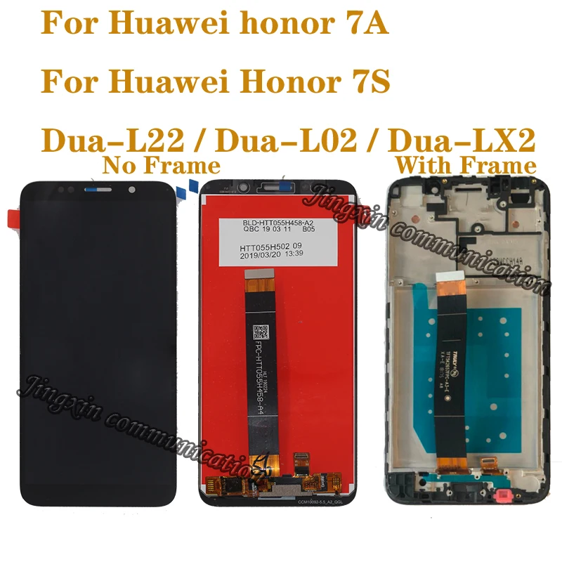 

5.45" Original LCD for Huawei Honor 7A dua-l22 DUA-LX2 LCD Display Touch Screen Digitizer Assembly for honor 7S LCD repair kit