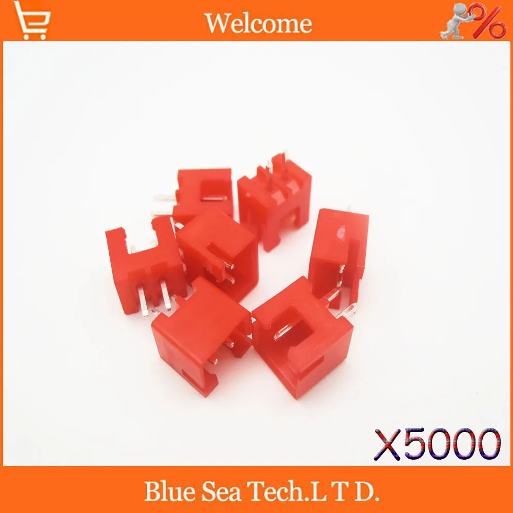 Комплект коннекторов для PCB/автомобильной/электронной цепи 5000 шт. КРАСНЫЙ 2