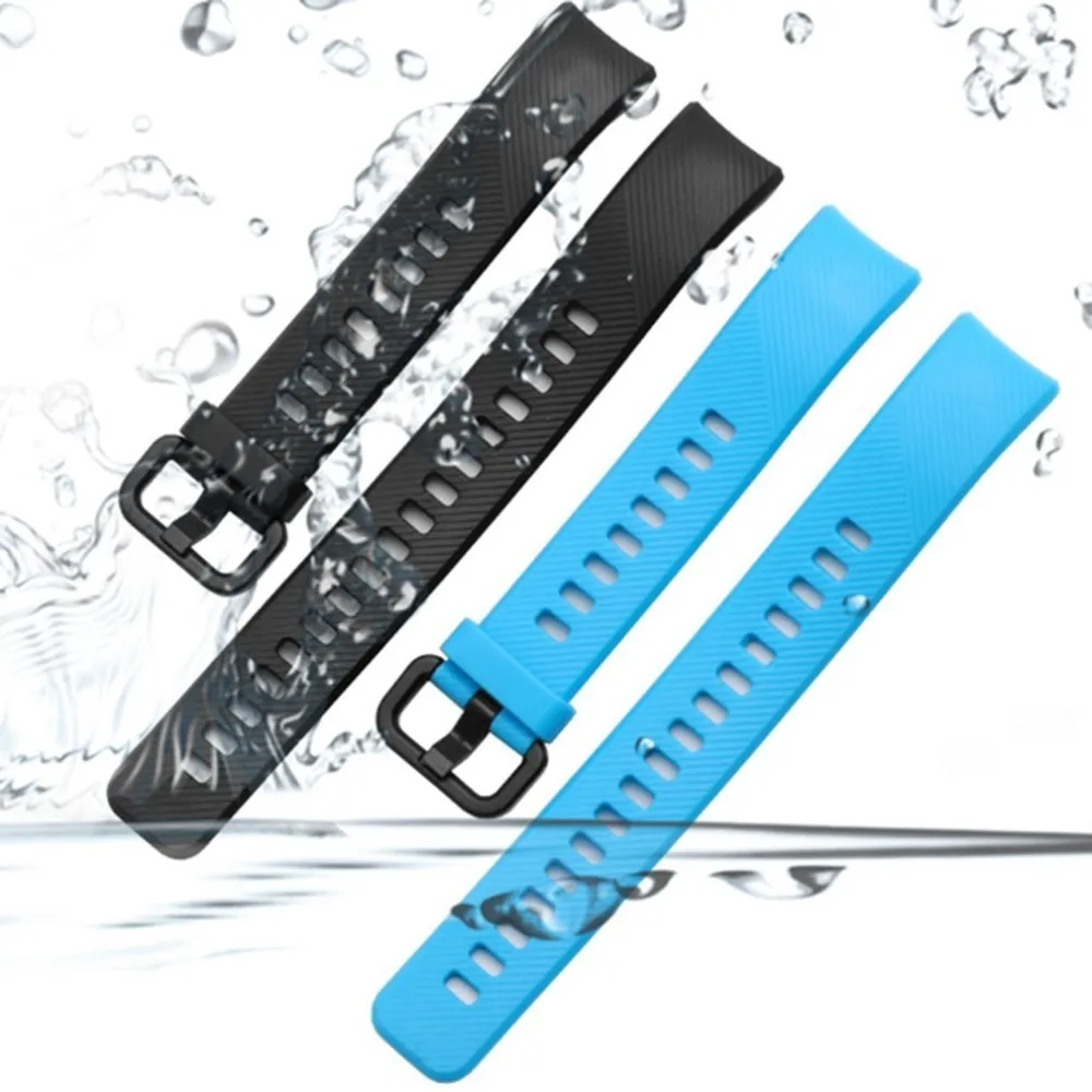 Цветной силиконовый ремешок для huawei Honor Band 4 сменный умный Браслет спортивный