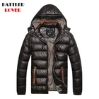 2019 зимняя куртка, Мужское пальто с капюшоном из хлопка, Мужская зимняя теплая парка, мужская куртка, канадские пальто, северопарка, брендовая одежда