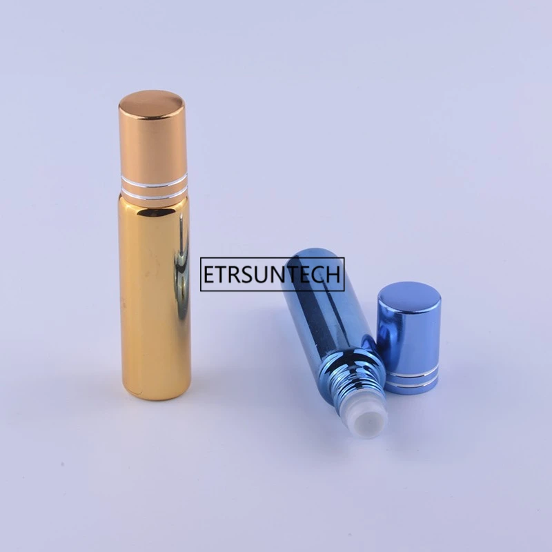 100 шт. 5 мл 10 УФ-стекло эфирное масло многоразовая бутылка стеклянный рулон на