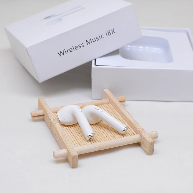 I8X TWS Twins настоящие беспроводные наушники мини музыка Bluetooth гарнитура с зарядным