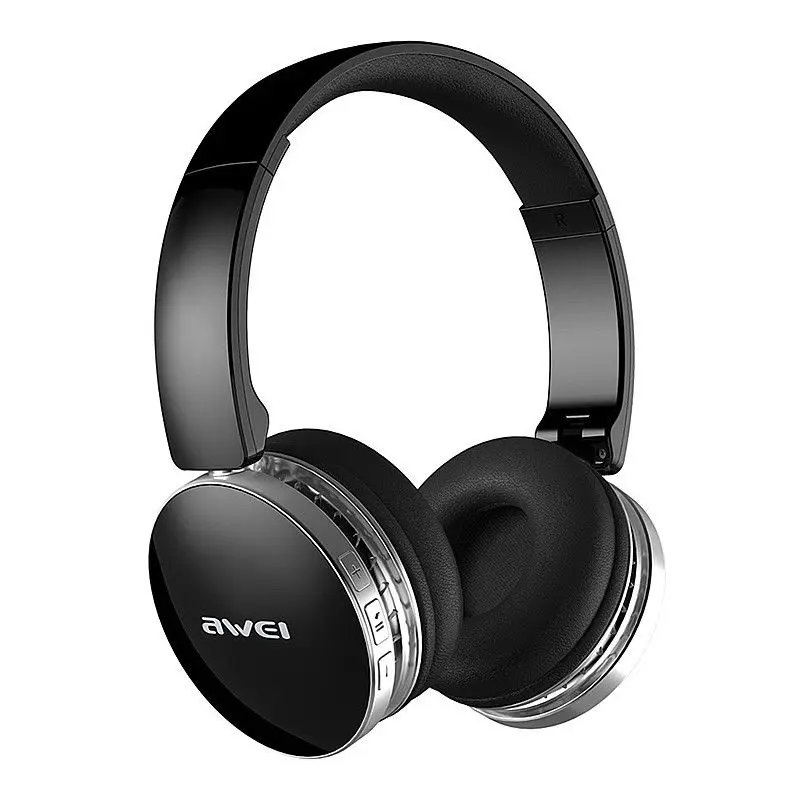 AWEI A500BL Bluetooth наушники 2 в 1 складные проводные беспроводные Bluetooth наушники спортивные наушники с микрофоном шумоподавление