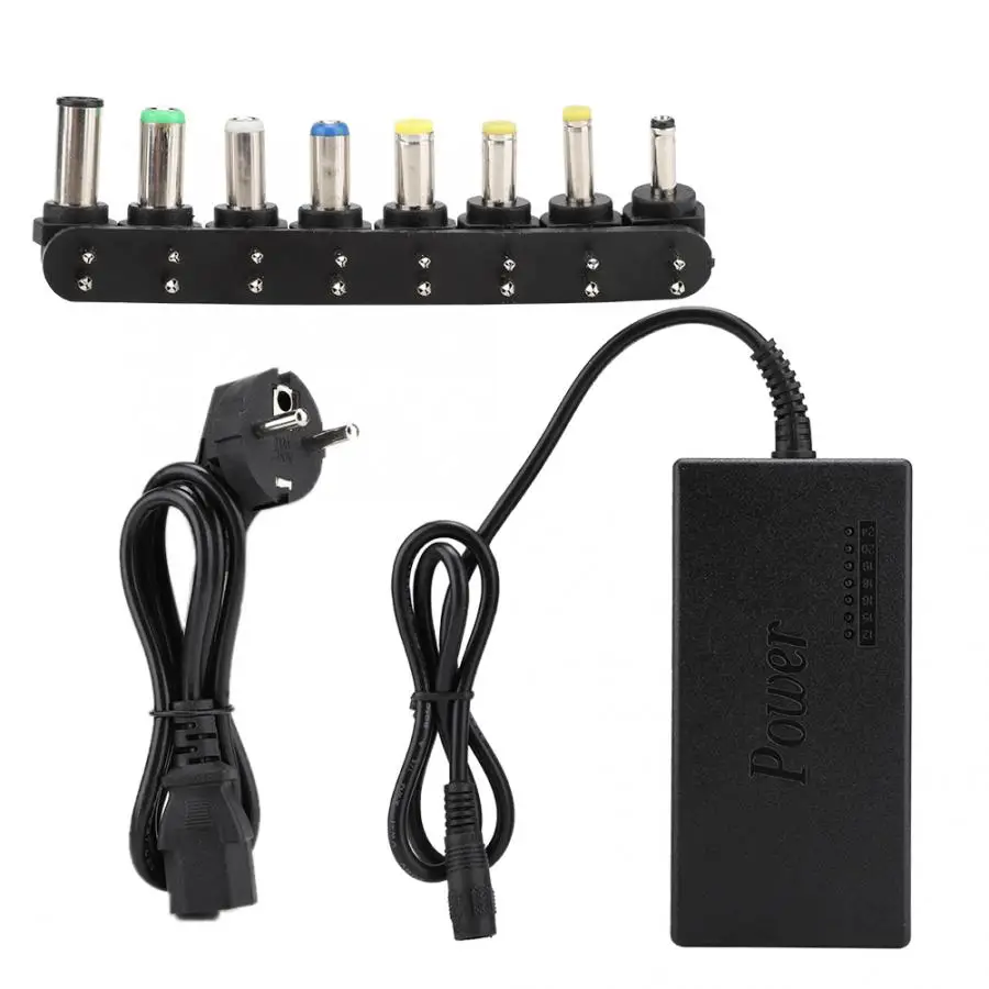 96W адаптер питания DC 12V ~ 24V Выход Универсальный ноутбук 8 контактный 100