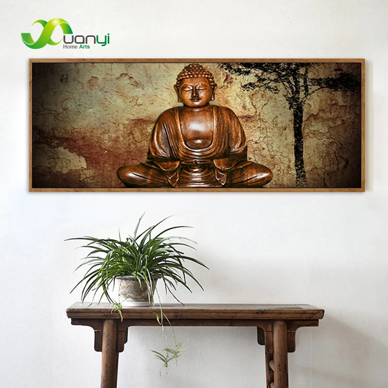 Художественный плакат Будды Картина на холсте картина настенные плакаты и